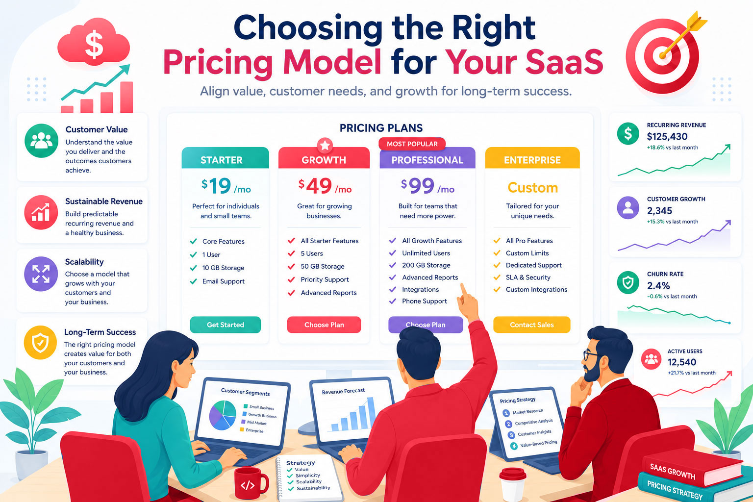 Choosing the Right Pricing Model for Your SaaS